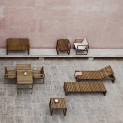 BK16 Side Table -Möbel & Dekoration Kjaer BK11 Lounge Chair BK15 Dining Table BK10 Dining Chair BK12 Lounge Seating 2 BK14 Sunbed BK16 Side Table Landscape 1280x1280 2