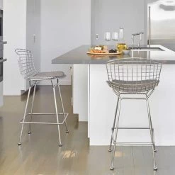 Bertoia Barstuhl Mit Sitzkissen 10 Bertoia Barstuhl Mit Sitzkissen -Möbel & Dekoration Knoll Bertoia 2024 verschoben 3 1280x1280