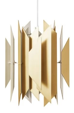 Divan 2 Brass Pendelleuchte