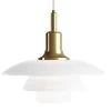 PH 3/2 Pendelleuchte -Möbel & Dekoration Louis poulsen PH3 12 3 Glass Pendant Brass EU 03 2 5 91690 1280x1280