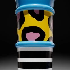 Carrot Vase -Möbel & Dekoration Memphis DuPasquier Ceramics Set Stories 03 1280x1280