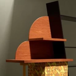 Malabar Bücherregal -Möbel & Dekoration Memphis GenFebMar Trittico 7 Malabar Story02 01 1280x1280