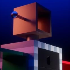 Ginza Bücherregal -Möbel & Dekoration Memphis Mostra 12 Ginza Vert 01 1280x1280