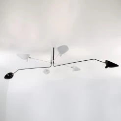 Mouille Deckenleuchte 6 Bras Pivotants