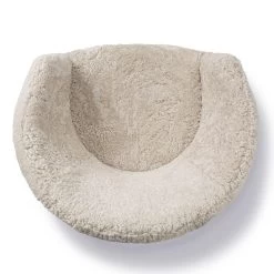 Ditzel Lounge Chair (Schaffell) -Möbel & Dekoration ND 2631 sheepskin walnut v5 1280x1280