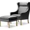 Wing Chair -Möbel & Dekoration Ohrensessel Borge Mogensens Fredericia 1280x1280