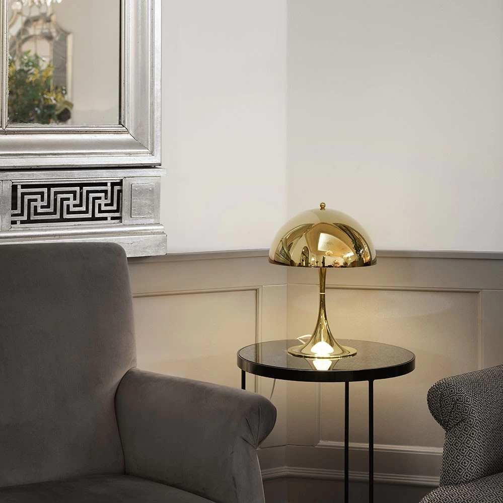 Panthella 320 Messing Tischleuchte 5 Panthella 320 Messing Tischleuchte - Image 3