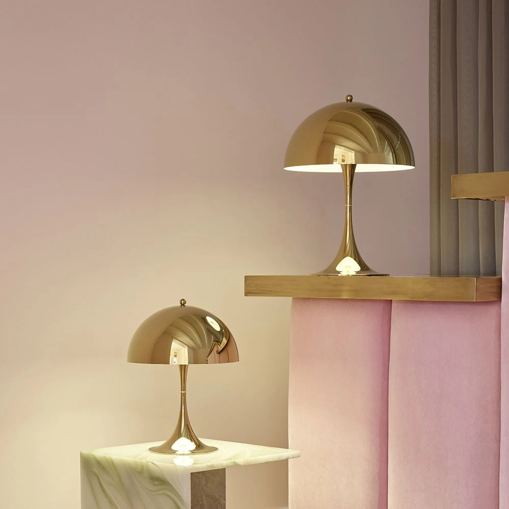 Panthella 320 Messing Tischleuchte 9 Panthella 320 Messing Tischleuchte - Image 7