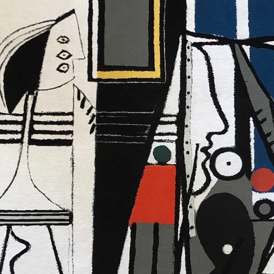 Wandteppich Der Maler Und Sein Modell 4 Wandteppich Der Maler Und Sein Modell - Image 2