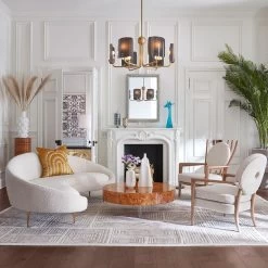 Ether Curved Sofa -Möbel & Dekoration SP22 ether curved sofa bond round cocktail table 1280x1280