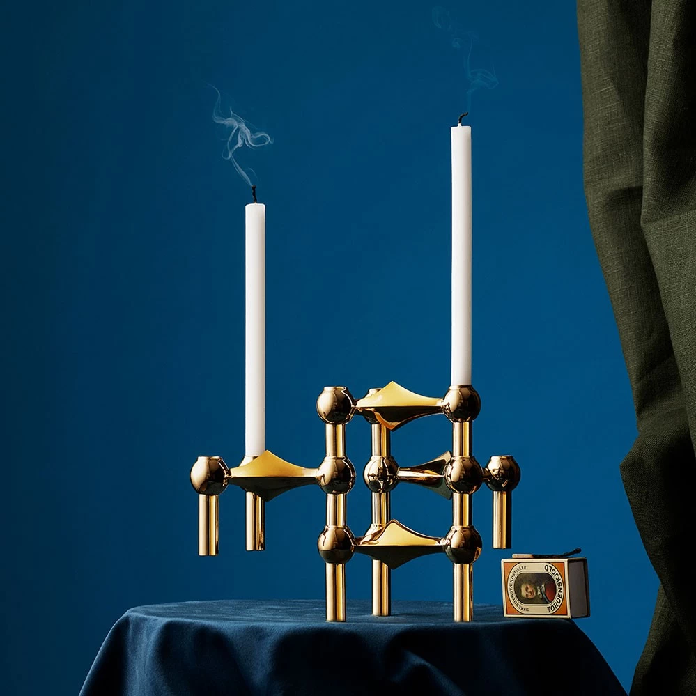 Stoff Nagel Kerzenständer (3er Set) - Image 10