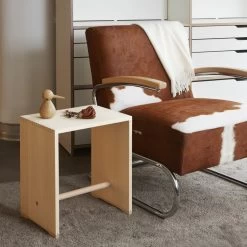 Ulmer Hocker -Möbel & Dekoration UH original Thonet Kuhfell 1280x1280