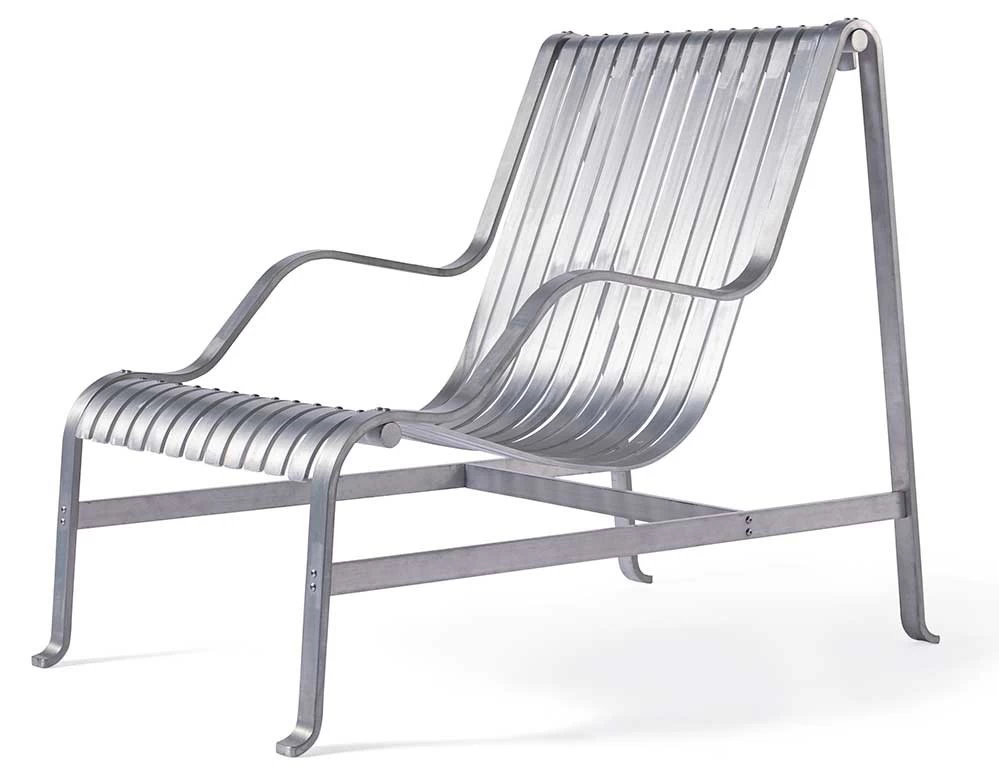 Vendicari Silver Lounge Chair 3 Vendicari Silver Lounge Chair
