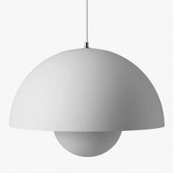 Flowerpot VP2 Big Pendelleuchte -Möbel & Dekoration VP2 hellgrau matt 1280x1280