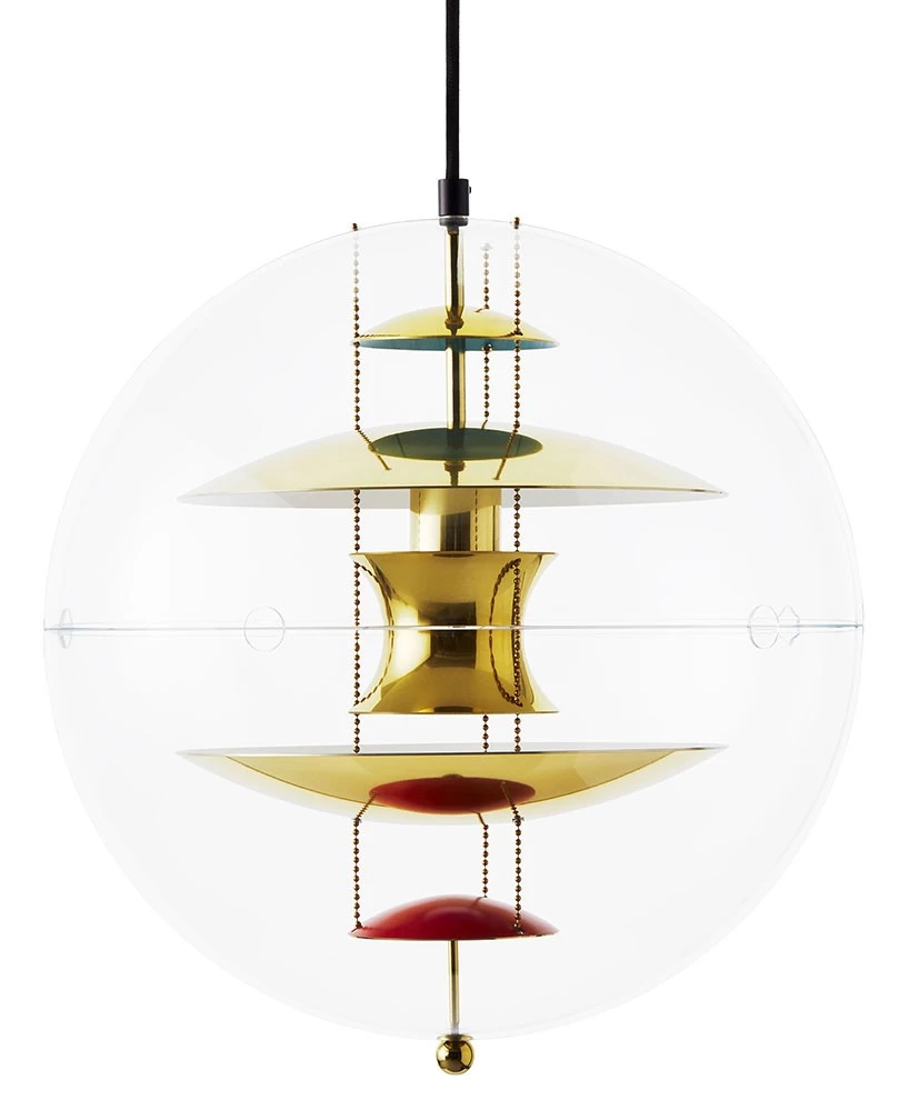 VP Globe Brass Pendelleuchte 3 VP Globe Brass Pendelleuchte