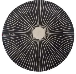 Panton Teppich Rays -Möbel & Dekoration VP RAYS BLACK 1280x1280