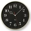 Riki Ring Clock Wanduhr -Möbel & Dekoration WR20 05 BK 1280x1280