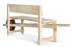 Wheelbench -Möbel & Dekoration Weltevree Wheelbench Accoya Studio 3 1280x1280