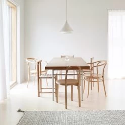 Wollteppich Grid -Möbel & Dekoration Woodnotes Grid wool carpet white light grey 1280x1280