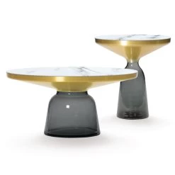 Möbel & Dekoration -Möbel & Dekoration bell coffee table bell side table brass grey marble white 1280x1280