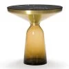 Bell Side Table Marmor -Möbel & Dekoration bell side table brass orange marble black 1280x1280