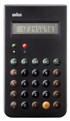 Braun Taschenrechner ET 66