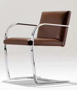 Brno Stuhl Flachstahl