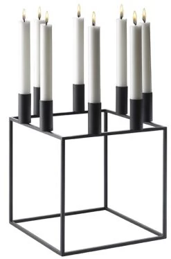 Kubus 8 Kerzenständer