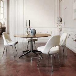 Knoll Tisch Rund -Möbel & Dekoration florence knoll table desk saarinen executive armless chair 1280x1280