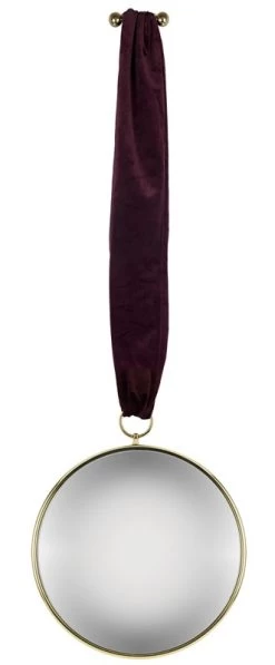 Konvexer Spiegel Mit Samtband