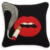Kissen Lips Smolder Needlepoint -Möbel & Dekoration jonathan adler kissen smoke 1280x1280