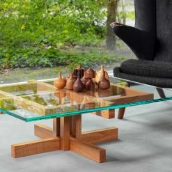 RK10 Coffee Table 9 RK10 Coffee Table -Möbel & Dekoration mid century modern Ray Kappe RK10 Square Coffee Table in Red Oak by Original in Berlin Germany 2020 3 1280x1280