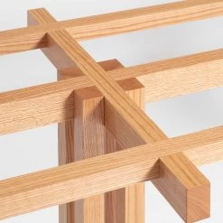 RK15 Dining Table -Möbel & Dekoration mid century modern Ray Kappe RK15 Dining Table in Red Oak Glass by Original in Berlin Germany 2020 10 1280x1280