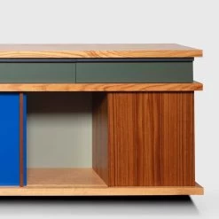 RK5 Sideboard -Möbel & Dekoration mid century modern Ray Kappe RK5 Credenza in Red Oak Teak by Original in Berlin Germany 2020 9 1280x1280