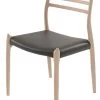 Stuhl Modell 78 1 Stuhl Modell 78 -Möbel & Dekoration moller chair 78 oak black leather 1280x1280