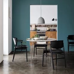 Super-Ellipse Tisch 240cm -Möbel & Dekoration n01 nendo black fritz hanase 1280x1280