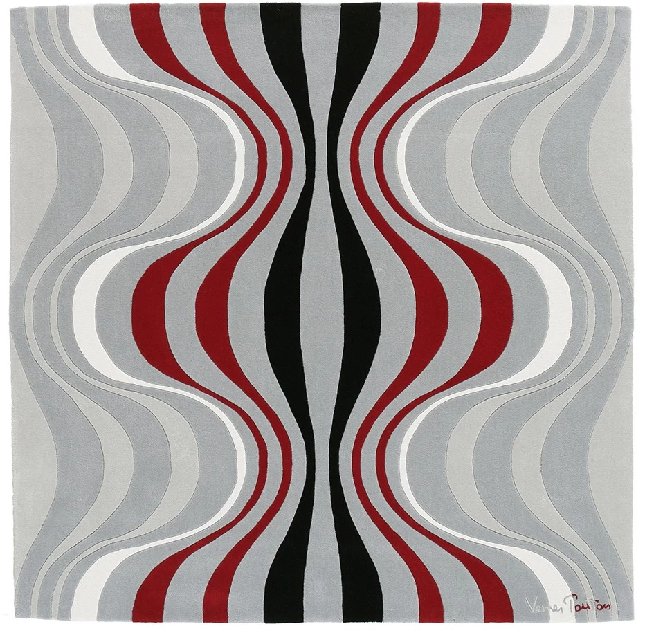 Panton Teppich Onion 3 Panton Teppich Onion