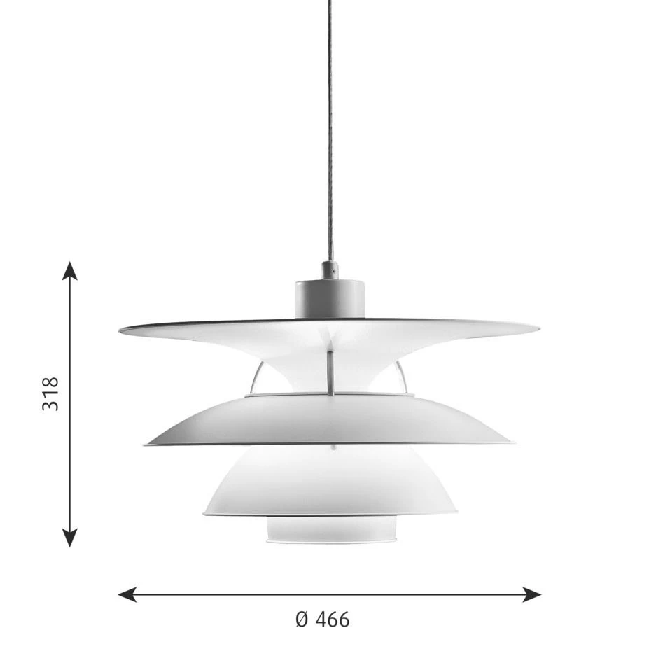 PH 5/4½ Pendelleuchte 4 PH 5/4½ Pendelleuchte - Image 2