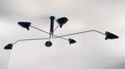 Mouille Deckenleuchte 6 Bras Pivotants 9 Mouille Deckenleuchte 6 Bras Pivotants -Möbel & Dekoration photos luminaires de serge mouille 29 1923 1 1280x1280