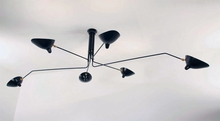 Mouille Deckenleuchte 6 Bras Pivotants 5 Mouille Deckenleuchte 6 Bras Pivotants - Image 3