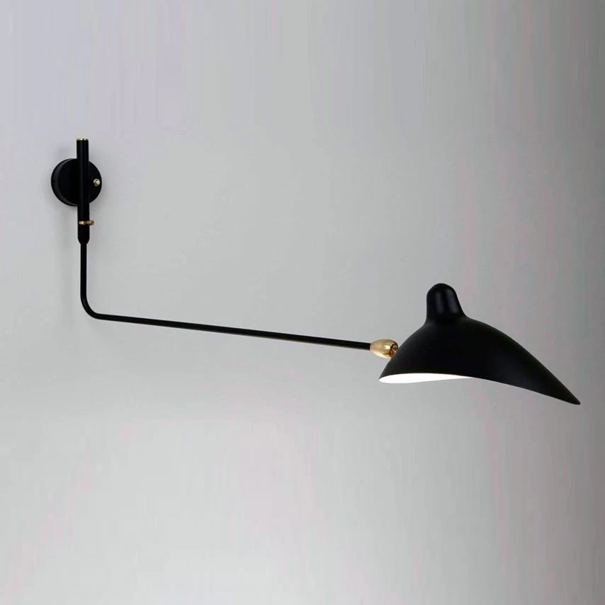 Mouille Wandleuchte 1 Bras Droit Pivotant 3 Mouille Wandleuchte 1 Bras Droit Pivotant