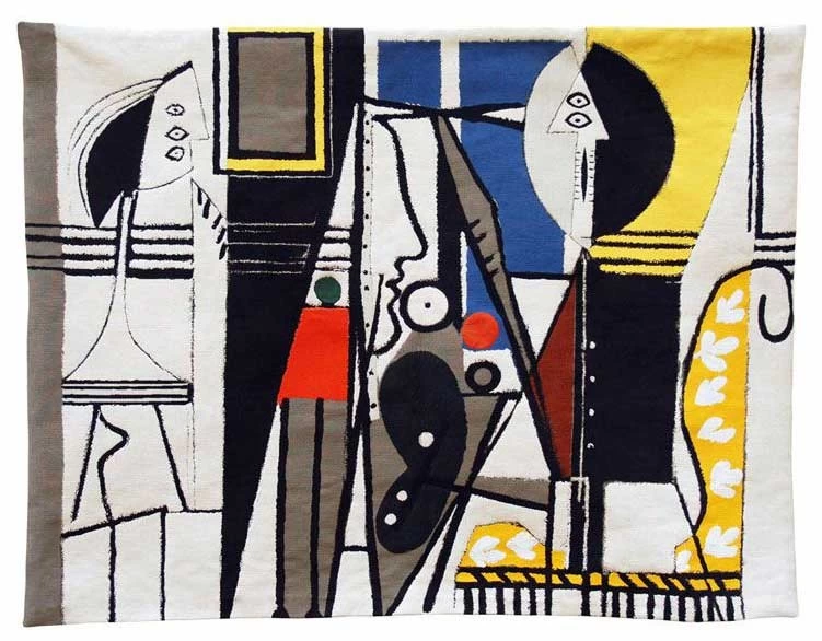 Wandteppich Der Maler Und Sein Modell 3 Wandteppich Der Maler Und Sein Modell