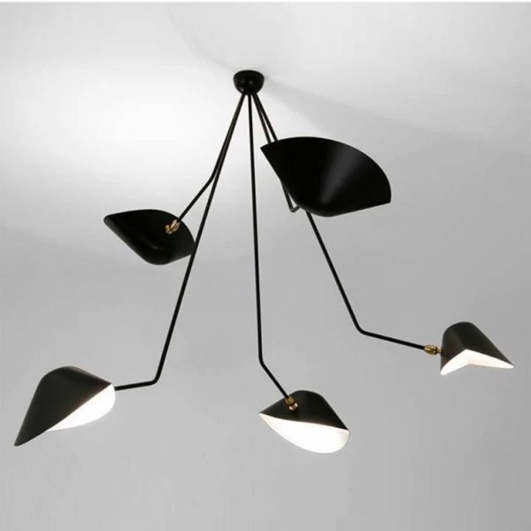 Mouille Deckenspinne 5 Bras Casses 3 Mouille Deckenspinne 5 Bras Casses