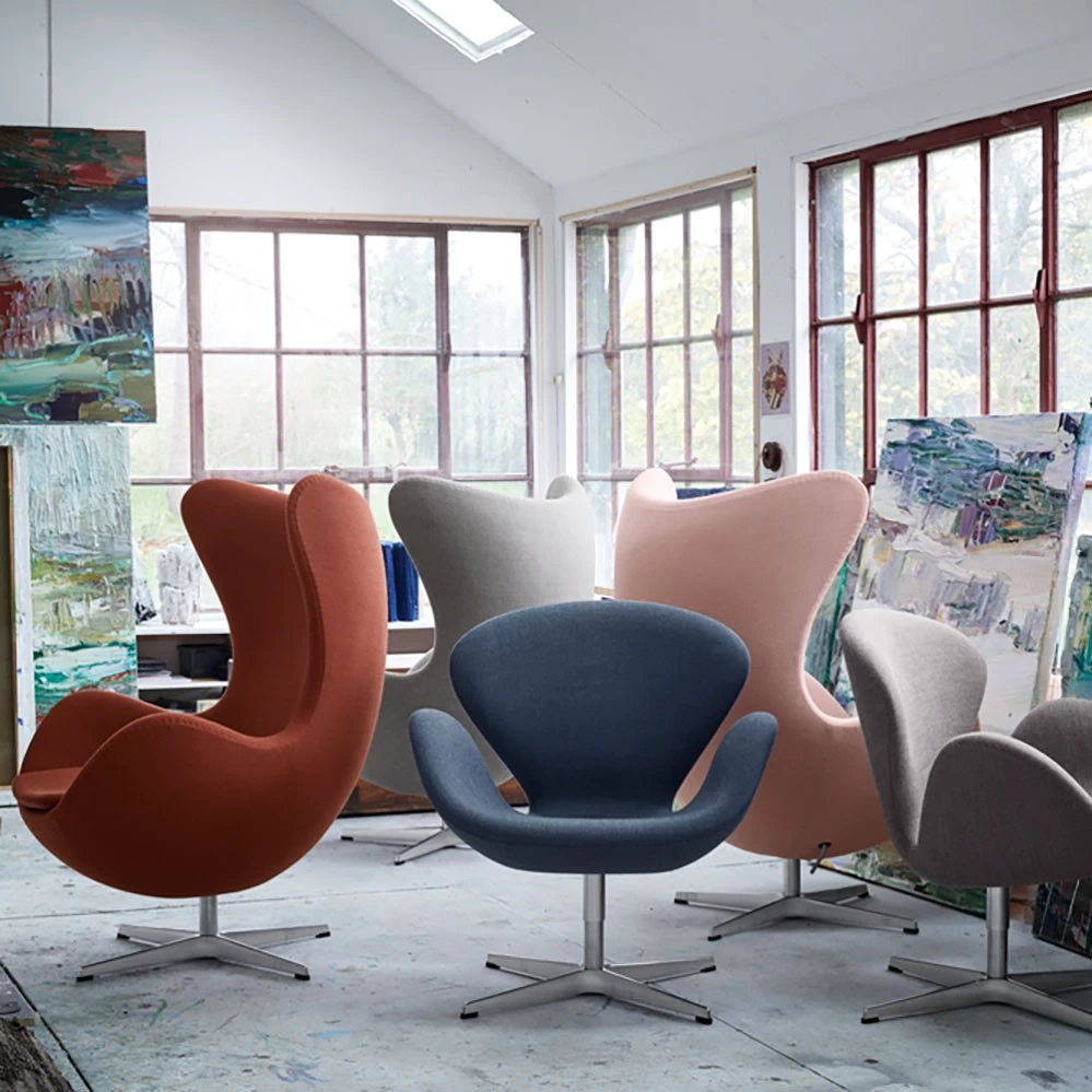 Swan Chair (Stoff) - Image 5