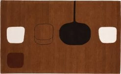 Permutation Brown Teppich