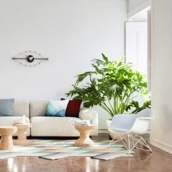 Eames Plastic Chair LAR (Vollpolster) -Möbel & Dekoration vitra Eames Plastic Armchair LAR Eye Clock Herringbone Pillows L oiseau marble Cork stools master 1280x1280