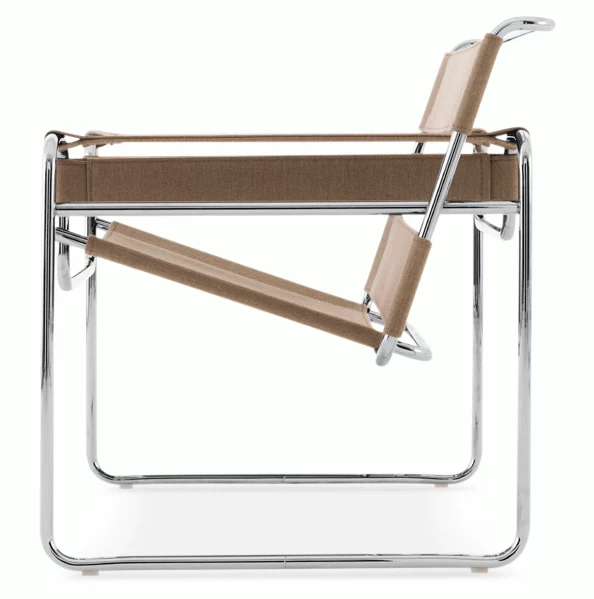 Wassily Sessel (Leinen) 5 Wassily Sessel (Leinen) - Image 3