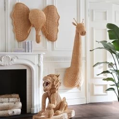 Elephant Wall Art -Möbel & Dekoration wicker animals a 1280x1280