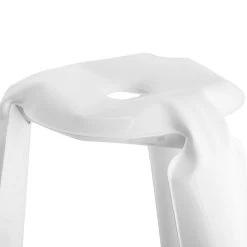 Plopp Bar Stool -Möbel & Dekoration zieta PLOPP BAR white glossy zieta Collection2 1280x1280